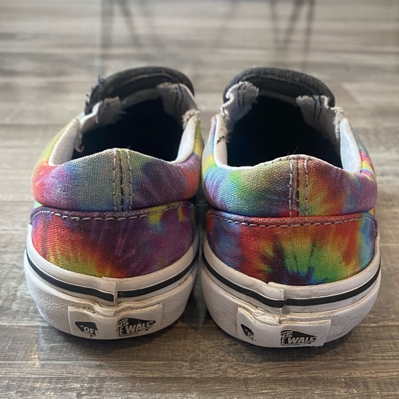 Vans Toddler Tie Dye Slip Ons - Picture 4 of 7